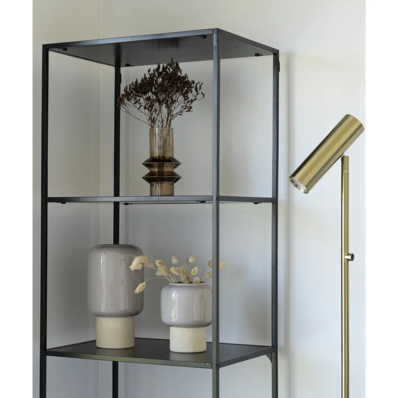 House Nordic Vloerlamp Paris Messing