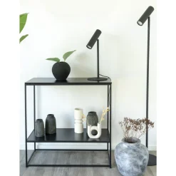 House Nordic Vloerlamp Paris Zwart