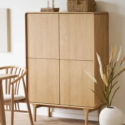 House Nordic Wandkast Darwin Naturel 140cm