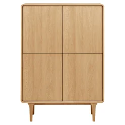 House Nordic Wandkast Darwin Naturel 140cm