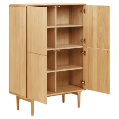 House Nordic Wandkast Darwin Naturel 140cm