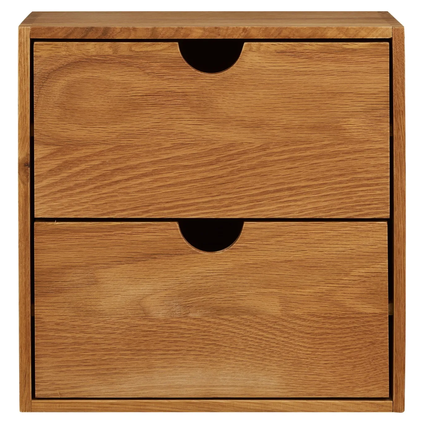 House Nordic Wandkastje Townsville Naturel Met Lades 30x30cm