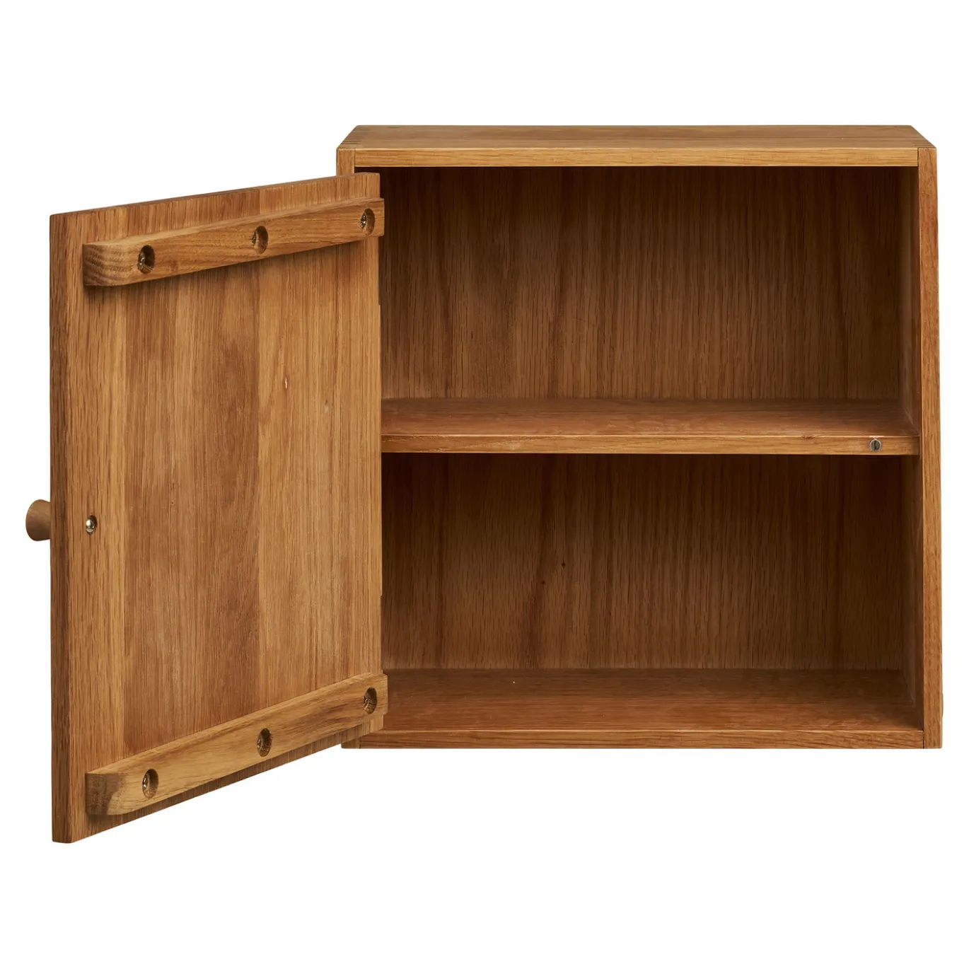 House Nordic Wandkastje Townsville Naturel met Deur 30x30cm