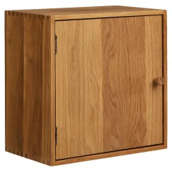House Nordic Wandkastje Townsville Naturel met Deur 30x30cm