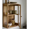 House Nordic Wandkastje Zamora Glas Naturel