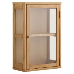 House Nordic Wandkastje Zamora Glas Naturel