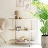 House Nordic Wandkast Rieti 3-Planken Metaal Zand