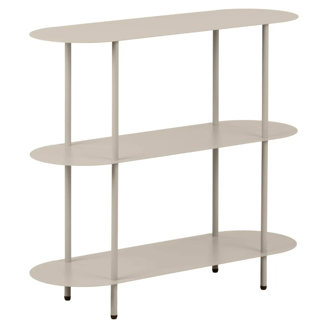 House Nordic Wandkast Rieti 3-Planken Metaal Zand