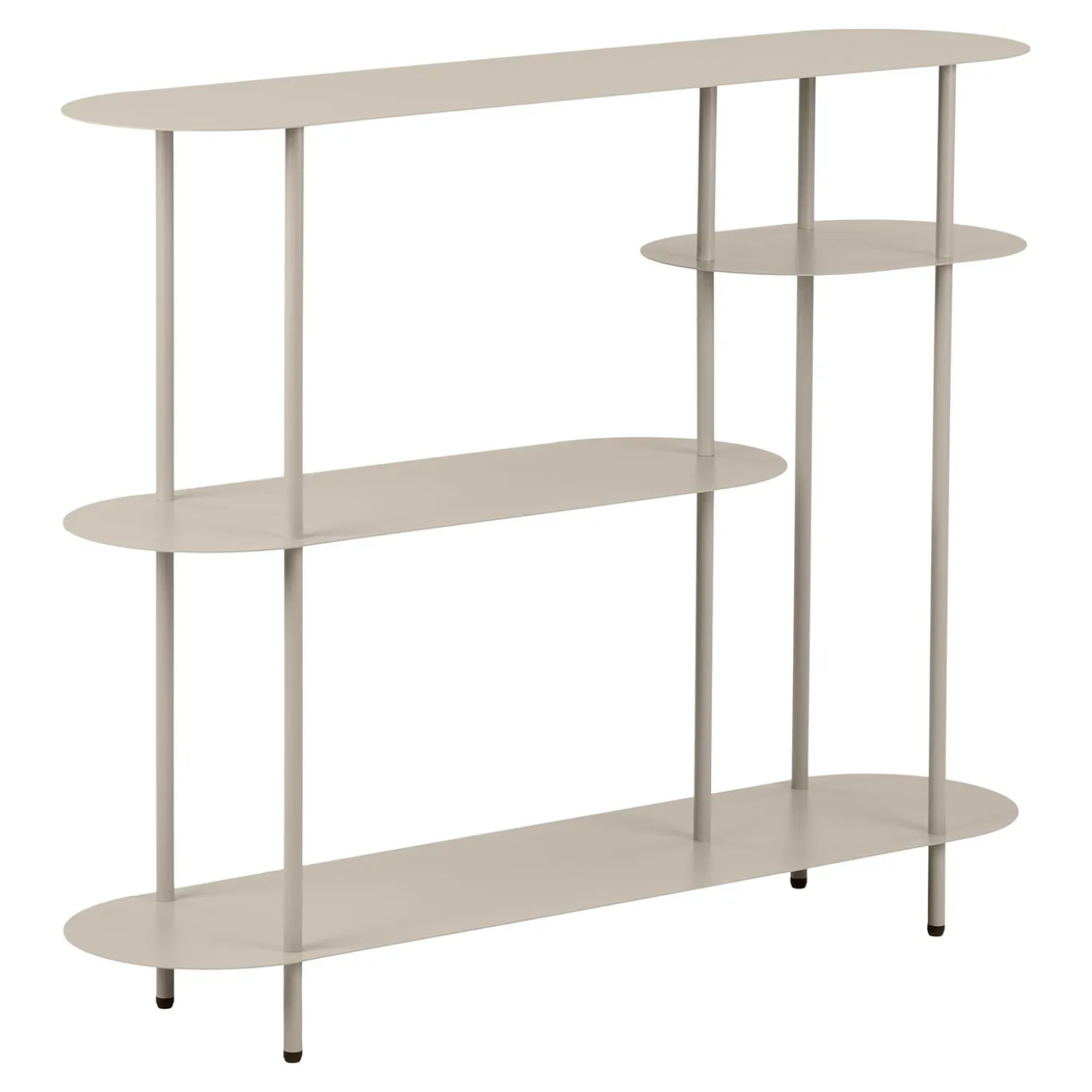 House Nordic Wandkast Rieti 4-Planken Metaal Zand