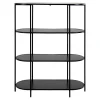House Nordic Wandkast Vita Zwart