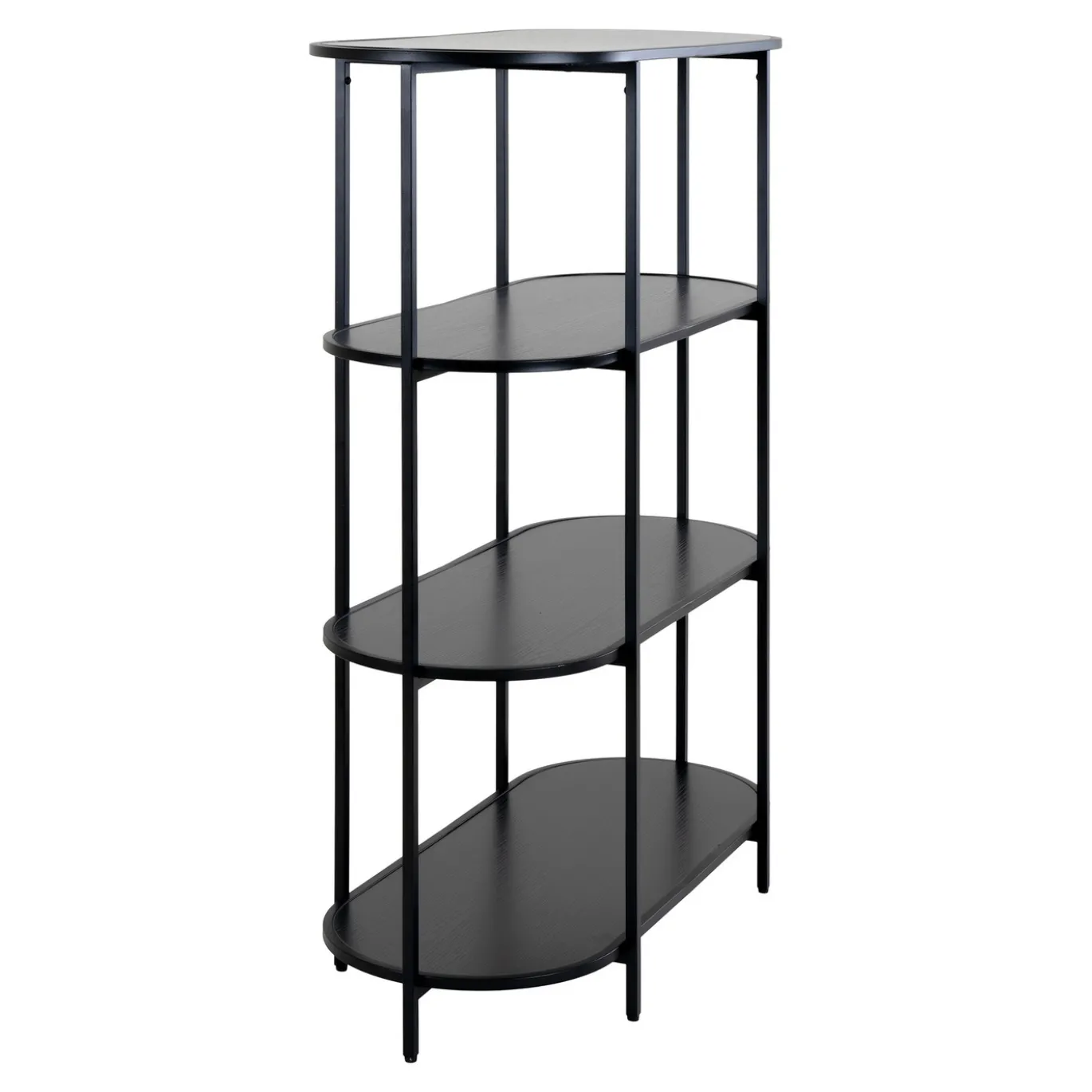 House Nordic Wandkast Vita Zwart