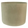 HSM Collection Ronde Lampenkap 42cm Warmgrijs Velvet