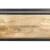 HSM Collection Wandbox Levels 75x25cm Mangohout/Ijzer