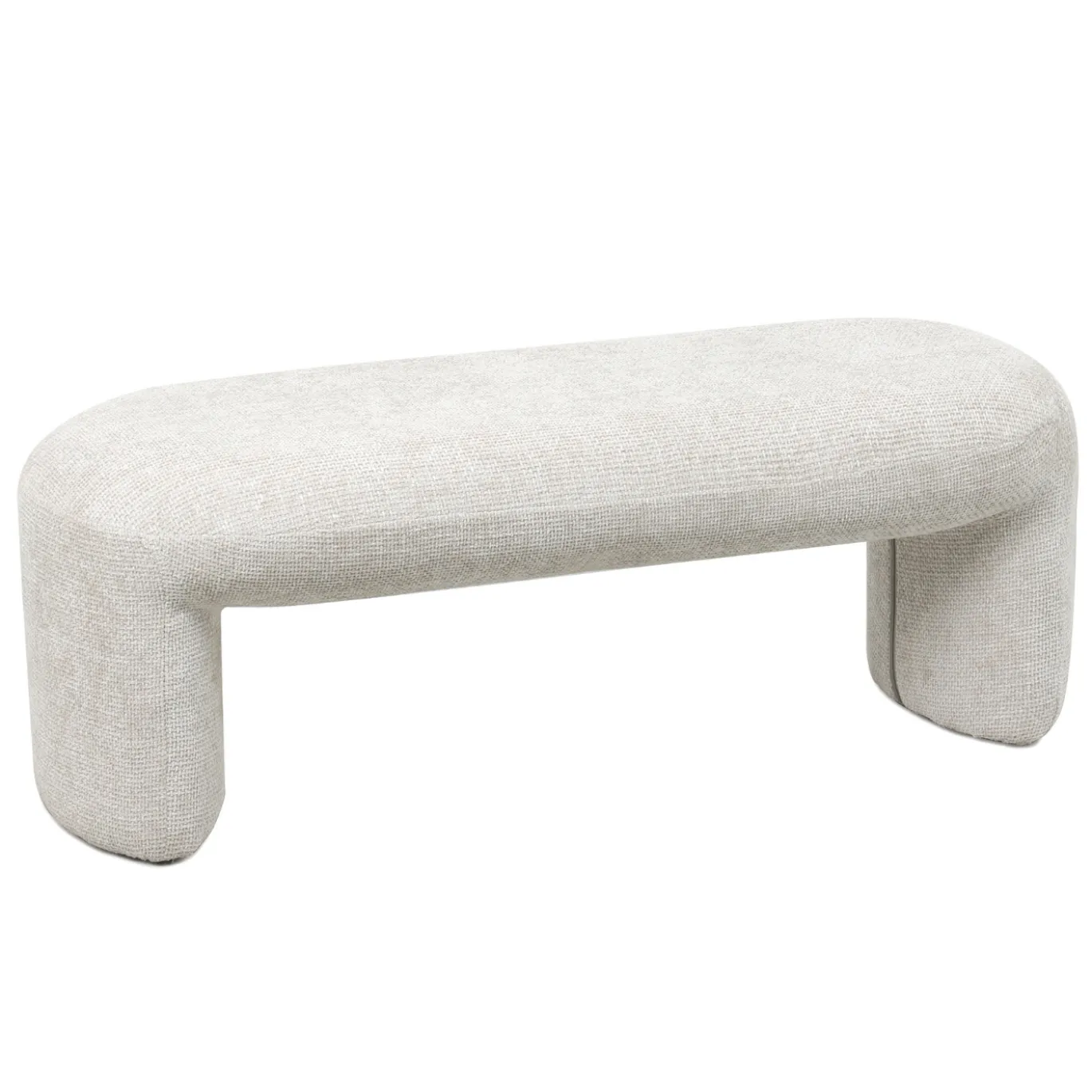 HUIZEDOP Bank Raven Beige 110cm - Giga Meubel