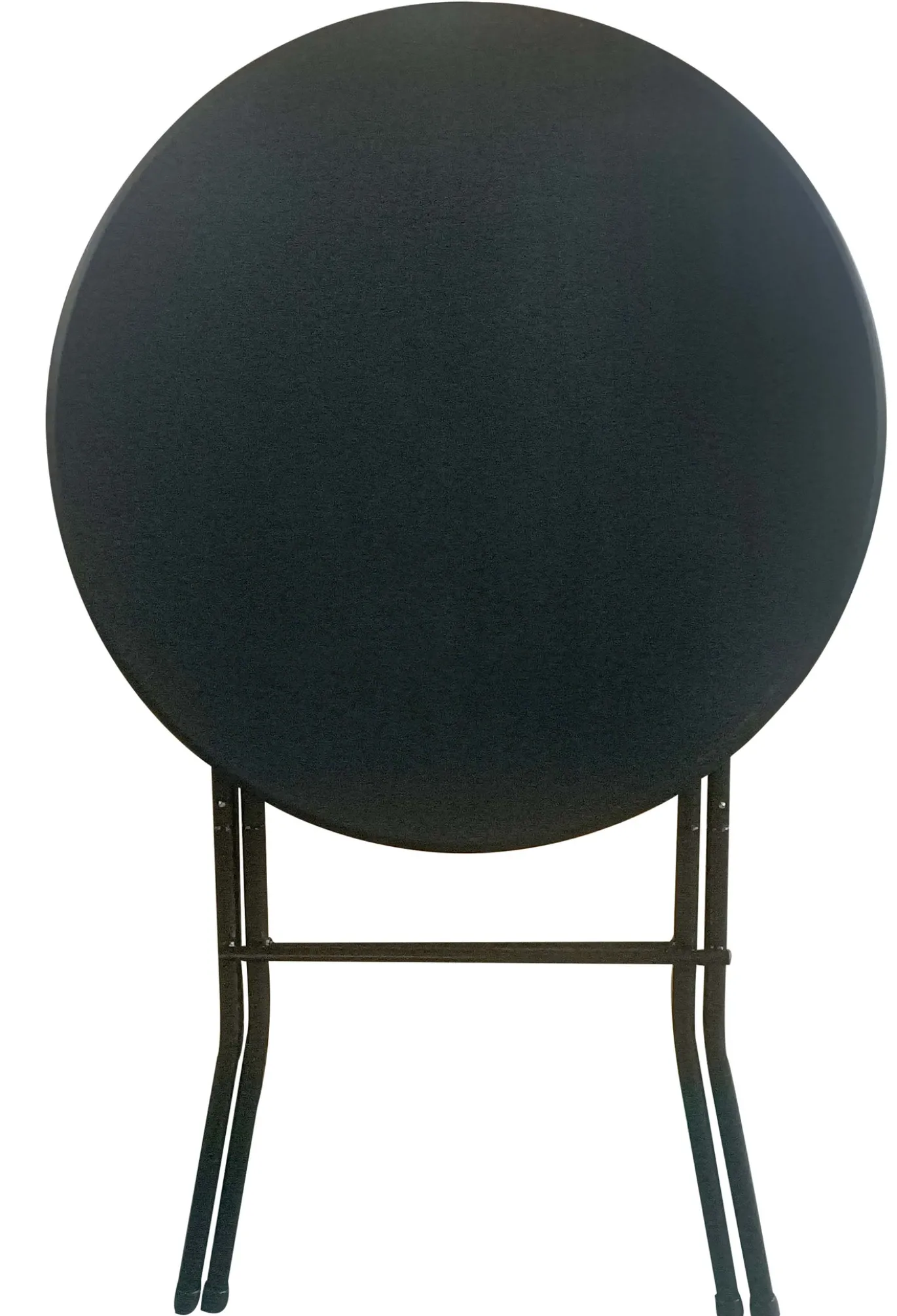 Inklapbare Statafel Piper Zwart 80cm - Giga Meubel
