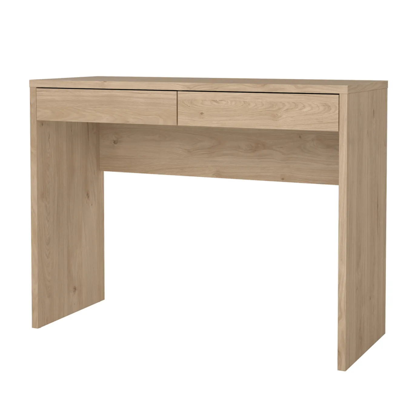 Kantoorbureau Function Plus Jackson Hickory 2-lades - Giga Living