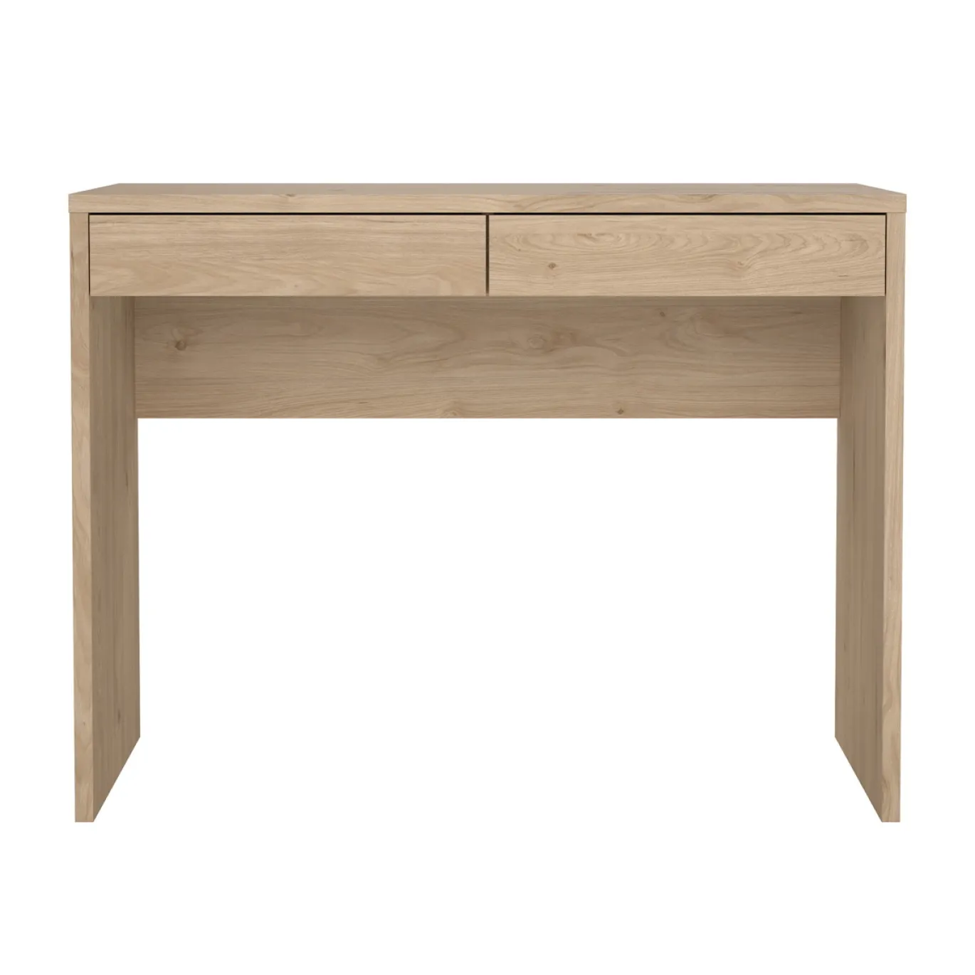Kantoorbureau Function Plus Jackson Hickory 2-lades - Giga Living
