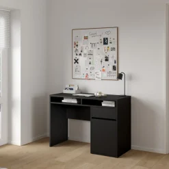 Kantoorbureau Function Plus Mat Zwart - Giga Living