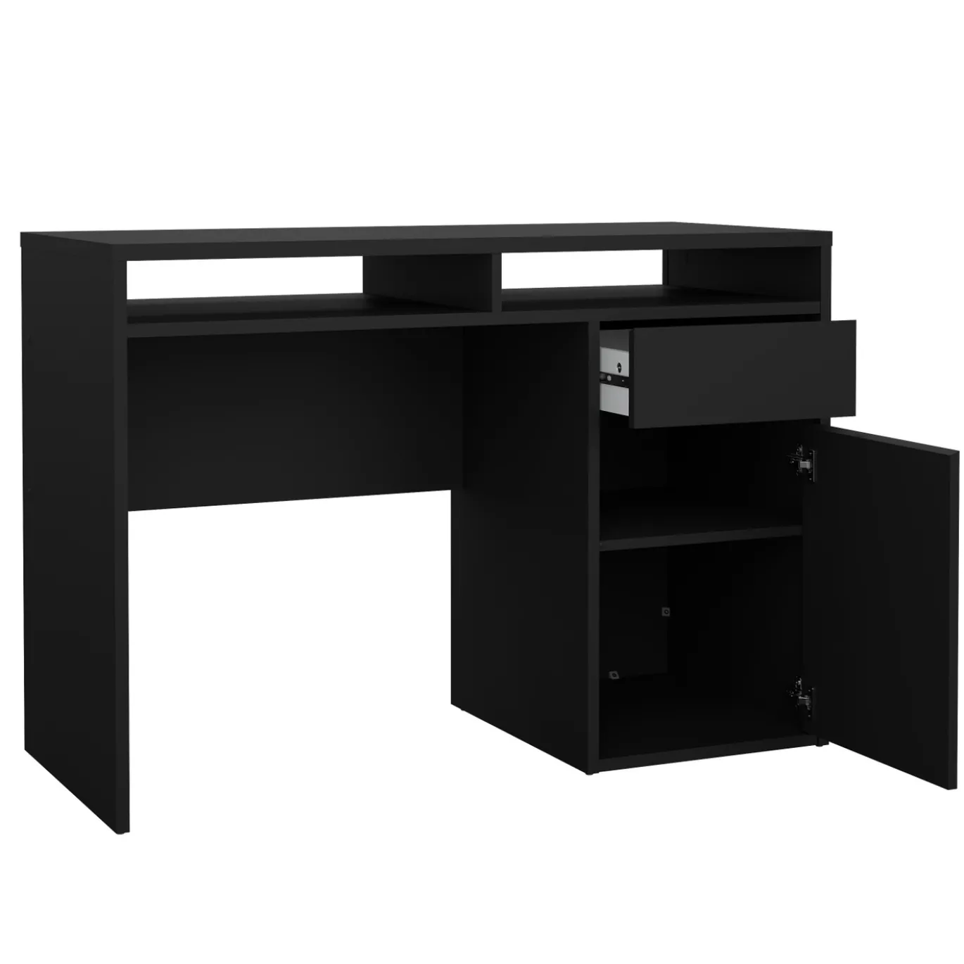 Kantoorbureau Function Plus Mat Zwart - Giga Living