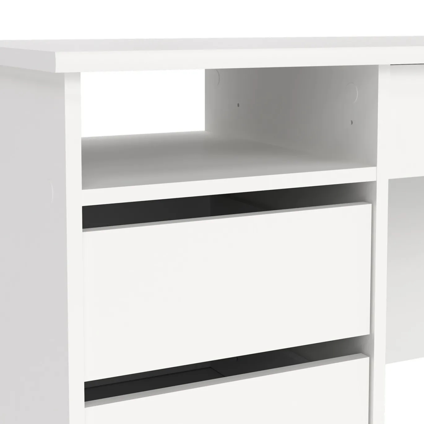 Kantoorbureau Function Plus Wit Met Lade - Giga Living