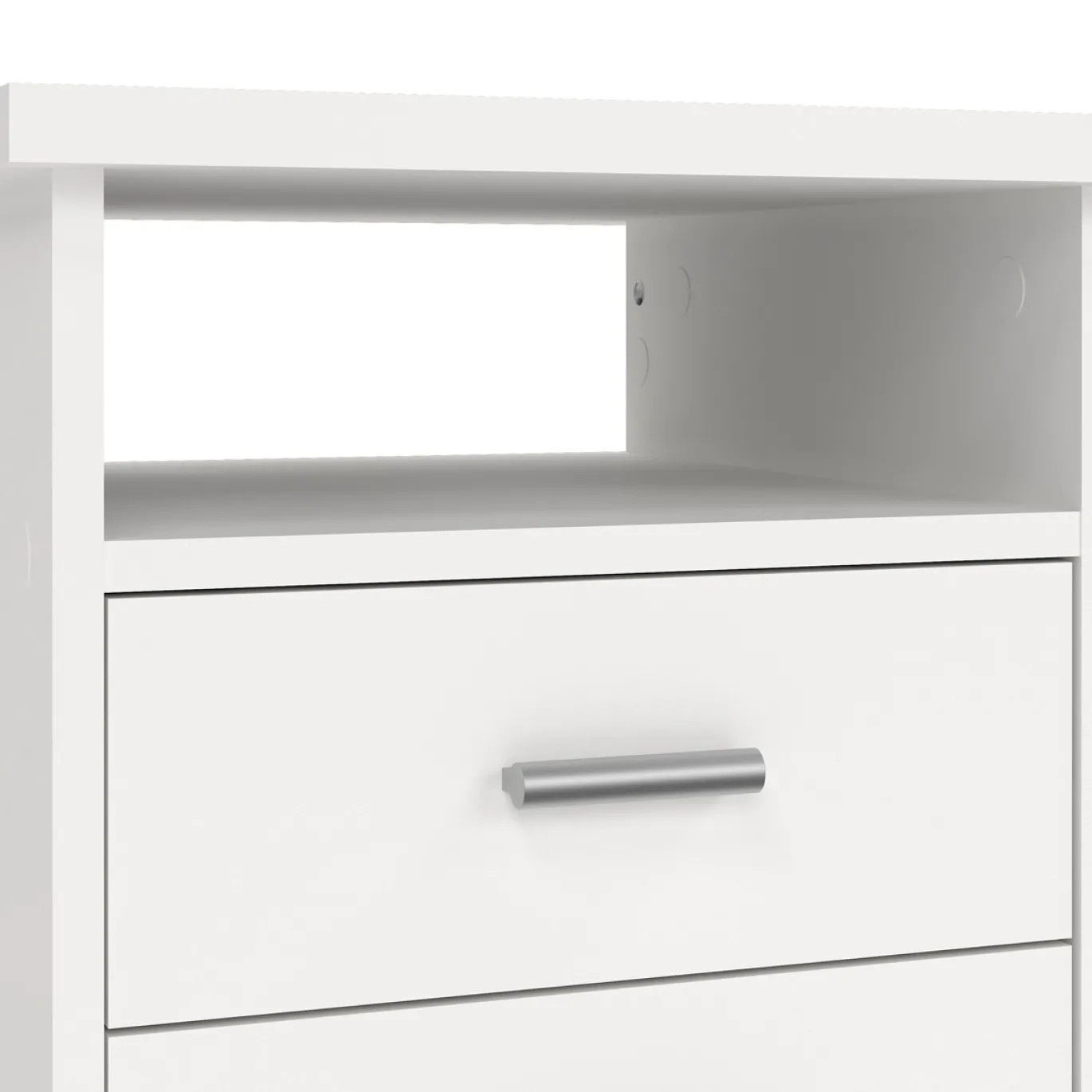Kantoorbureau Function Plus Wit 4-lades - Giga Living