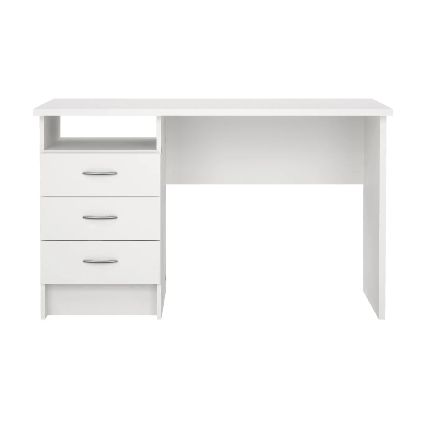 Kantoorbureau Function Plus Wit 3-lades - Giga Living