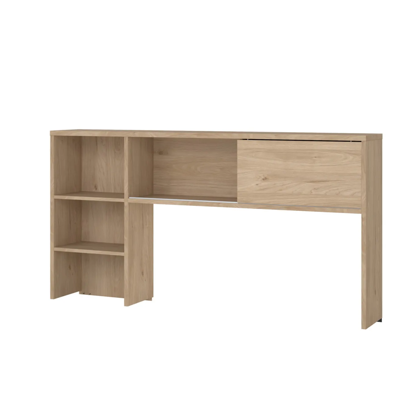 Kantoorbureau Function Plus Jackson Hickory 1-schuifdeur - Giga Living