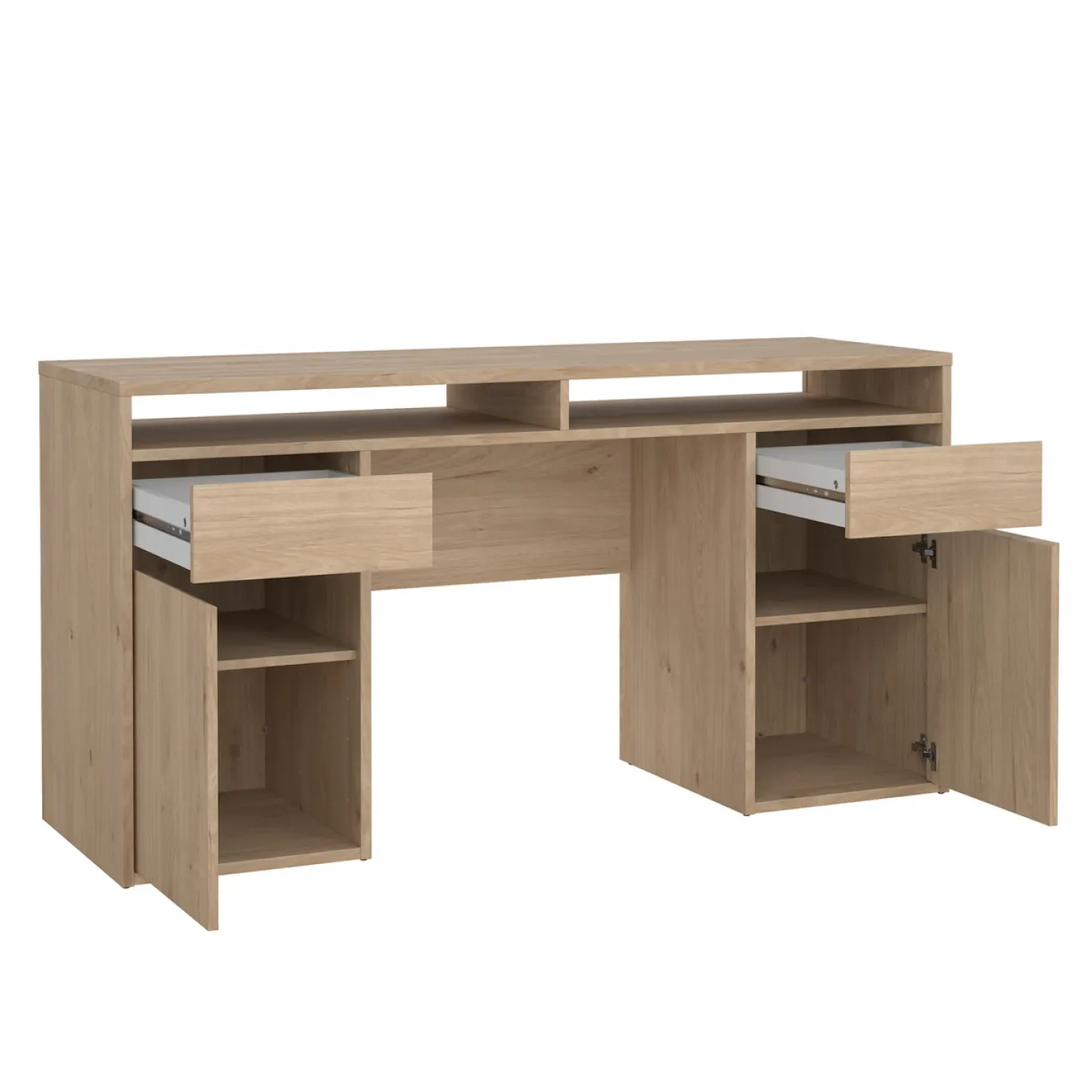 Kantoorbureau Function Plus Jackson Hickory 150cm - Giga Living