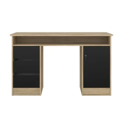 Kantoorbureau Function Plus Zwart/Naturel - Giga Living