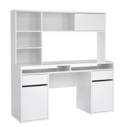 Kantoorbureau Function Plus Wit Hoogglans - Giga Living
