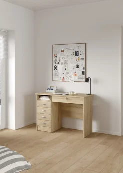 Kantoorbureau Function Plus Naturel 5-lades - Giga Living