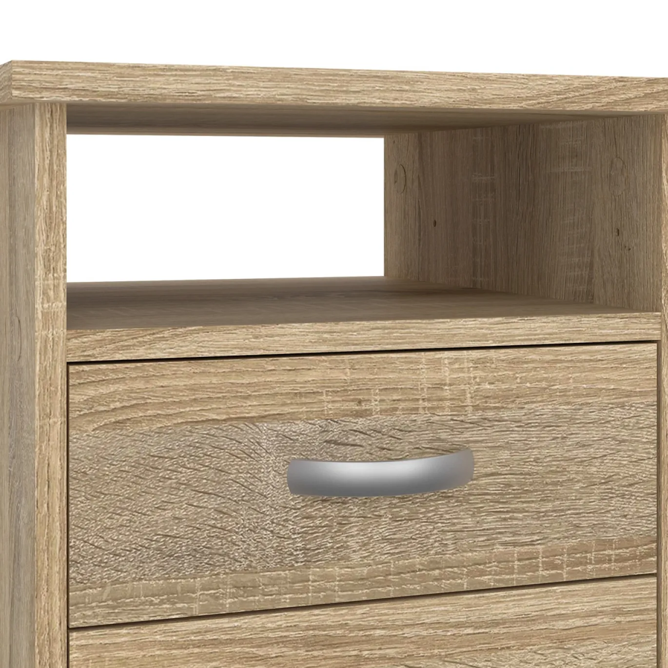 Kantoorbureau Function Plus Naturel 5-lades - Giga Living