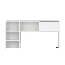Kantoorbureau Function Plus Wit Hoogglans 1-schuifdeur - Giga Living