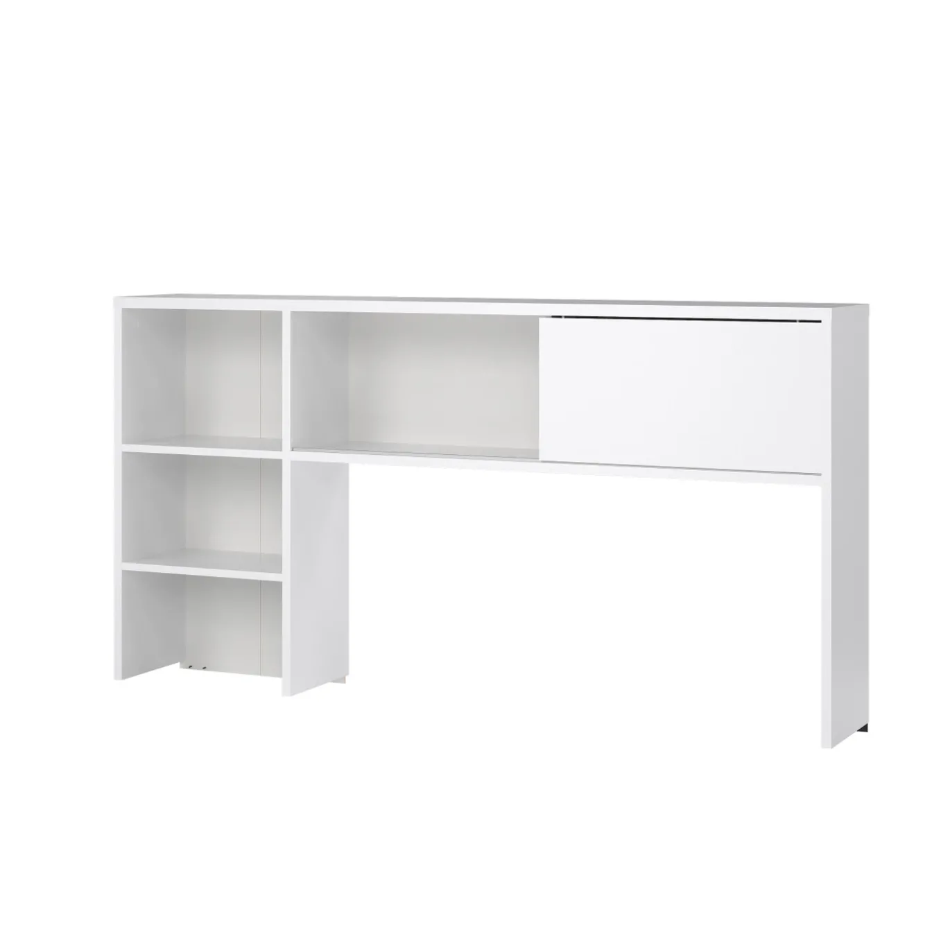 Kantoorbureau Function Plus Wit Hoogglans 1-schuifdeur - Giga Living