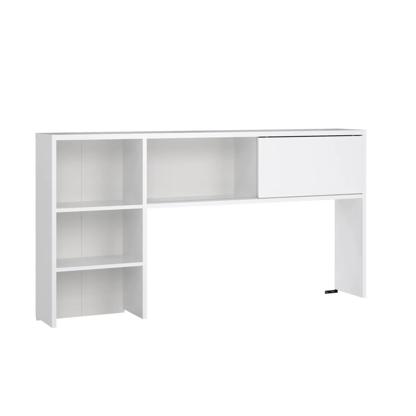 Kantoorbureau Function Plus Wit Hoogglans 1-schuifdeur - Giga Living