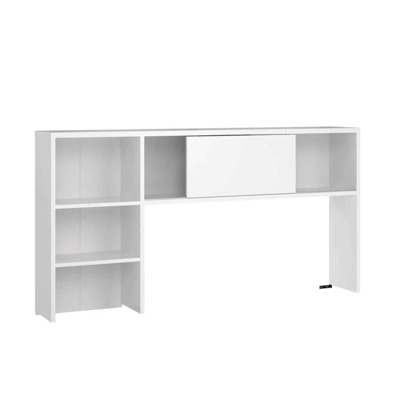 Kantoorbureau Function Plus Wit Hoogglans 1-schuifdeur - Giga Living