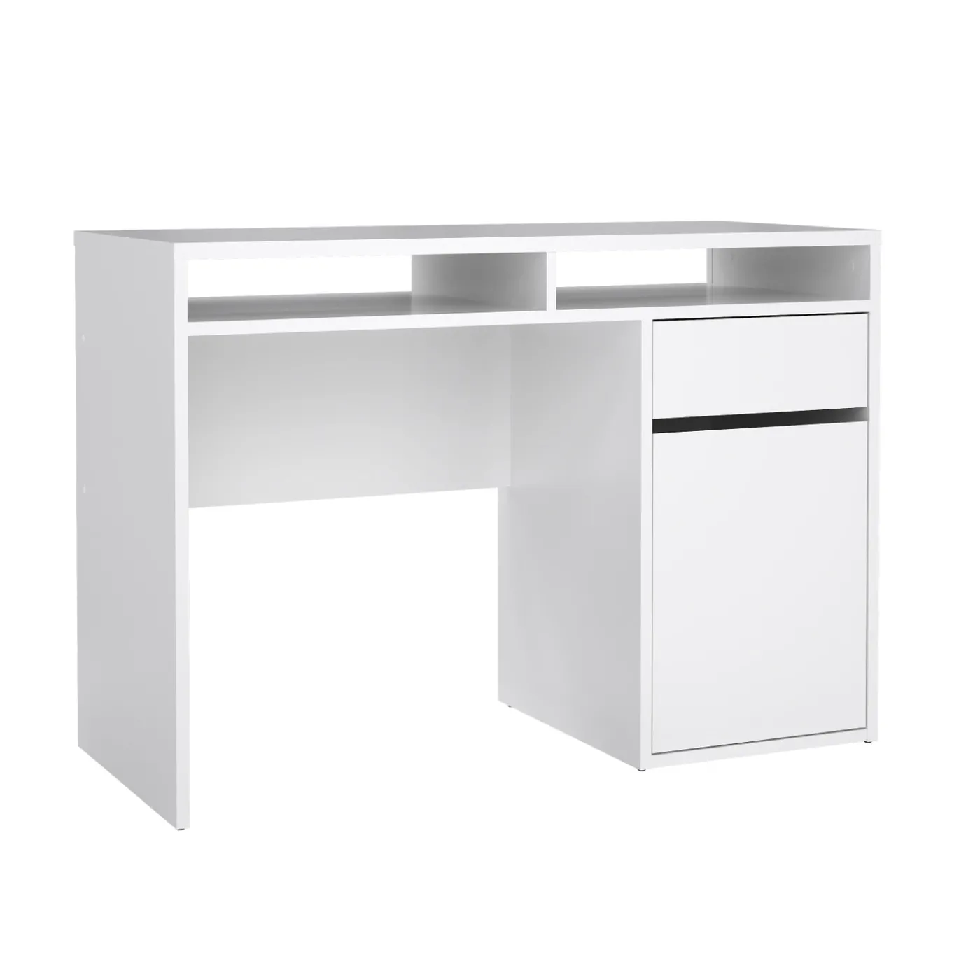 Kantoorbureau Function Plus Wit Hoogglans 110cm - Giga Living