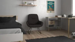 Kantoorbureau Oslo Wit/Naturel - Giga Living