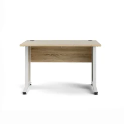 Kantoorbureau Prima Wit/Naturel 120x80cm - Giga Living