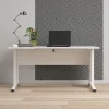 Kantoorbureau Prima Wit 150x80cm - Giga Living