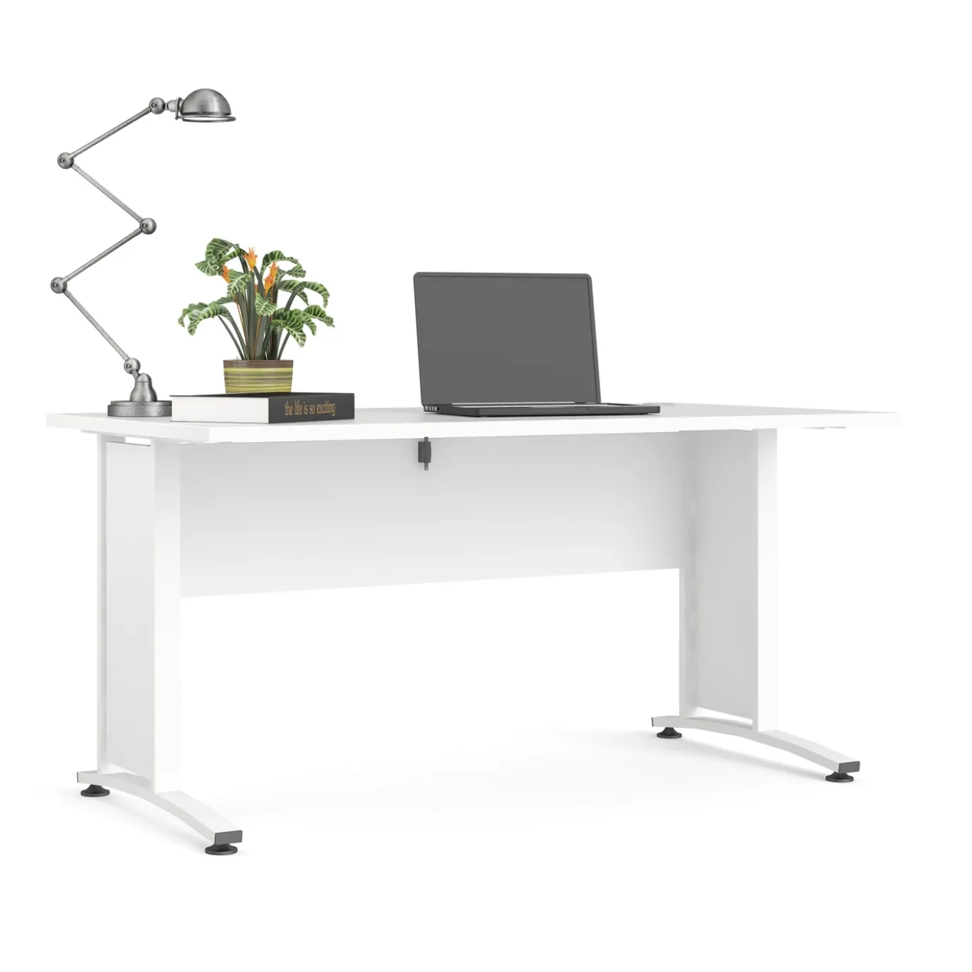 Kantoorbureau Prima Wit 150x80cm - Giga Living