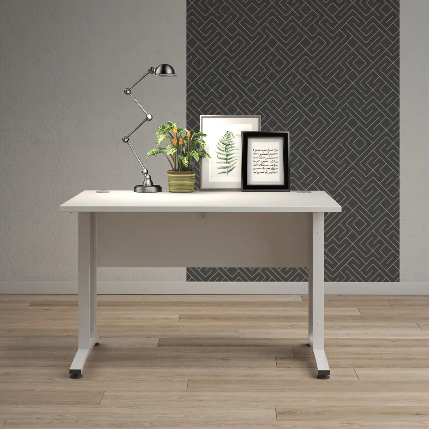 Kantoorbureau Prima Wit 120x80cm - Giga Living
