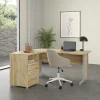 Kantoorbureau Prima Zilvergrijs Staal Naturel - Giga Living