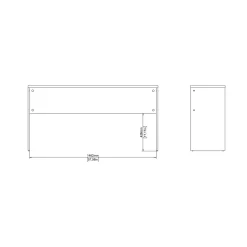 Kantoorbureau Sign Jackson Hickory - Giga Living