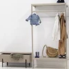 Kapstok Manoué Beige 100cm - Giga Meubel