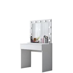 Kaptafel Bengisu Wit Incl. Spiegel