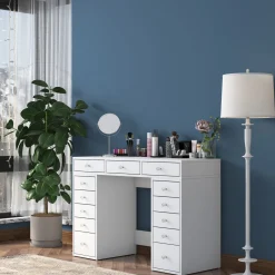 Kaptafel Beyas Wit 120cm
