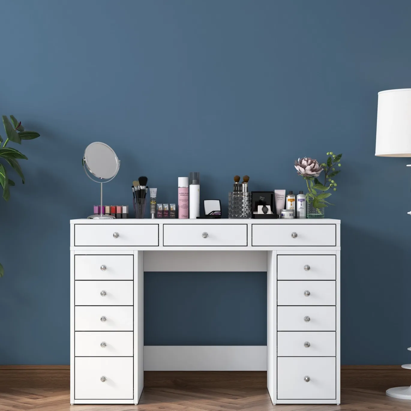 Kaptafel Beyas Wit 120cm