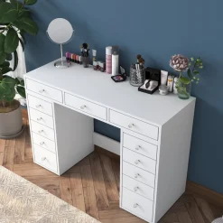 Kaptafel Beyas Wit 120cm