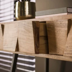 Kaptafel Demn Massief Acacia Naturel - Giga Meubel